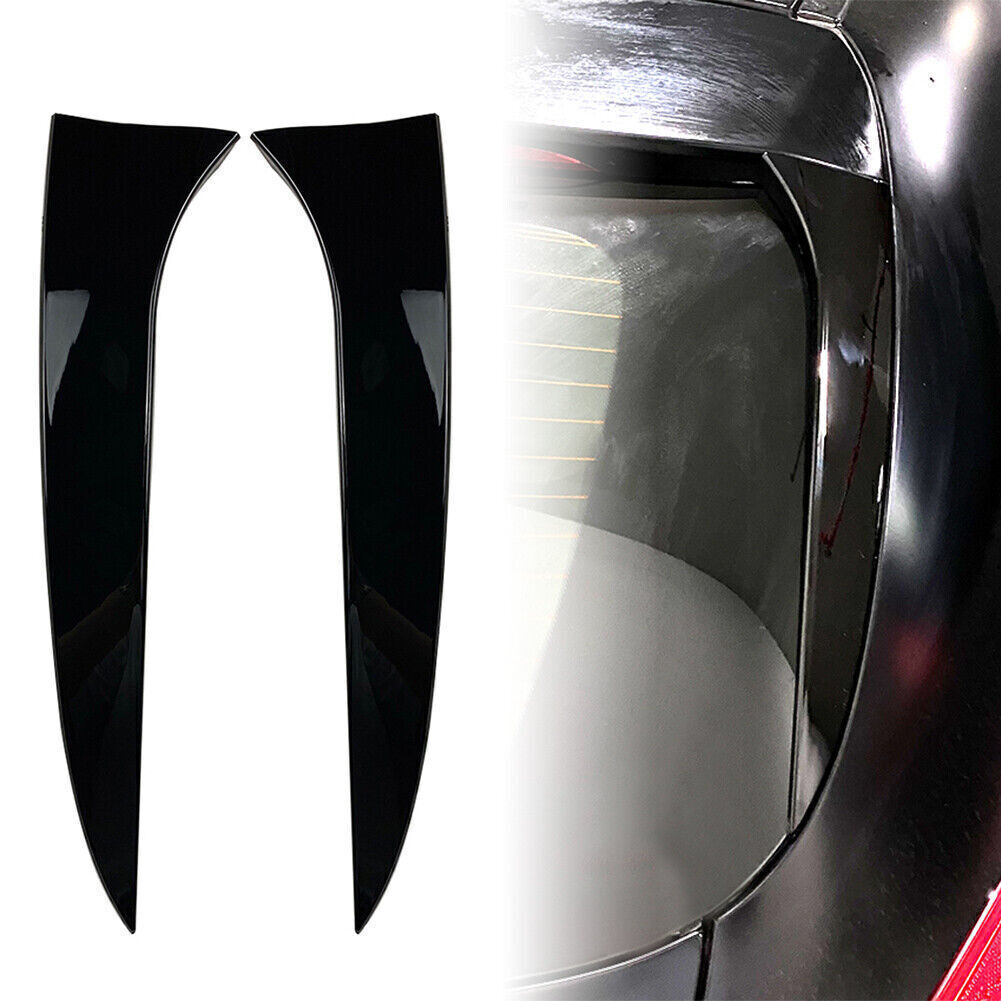 Rear Window Spoiler Side Wing Trim Cover for Mercedes-Benz CLS-Class C218 2pcs