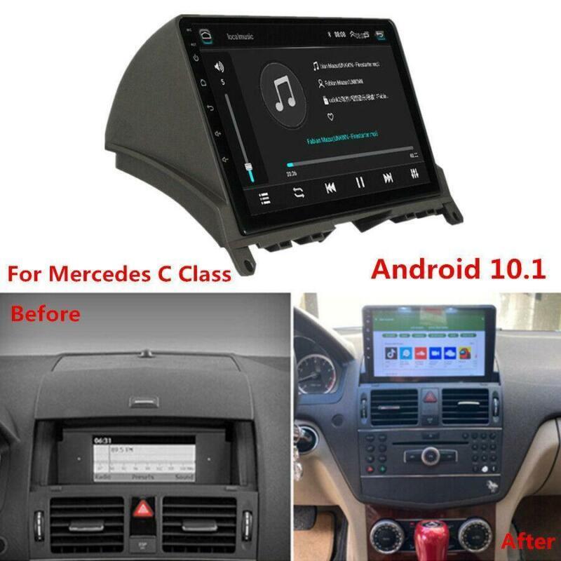 2007-10 Android 10.1 GPS Radio Navigation For C200 C250 C300 C350 C63 W204 S204