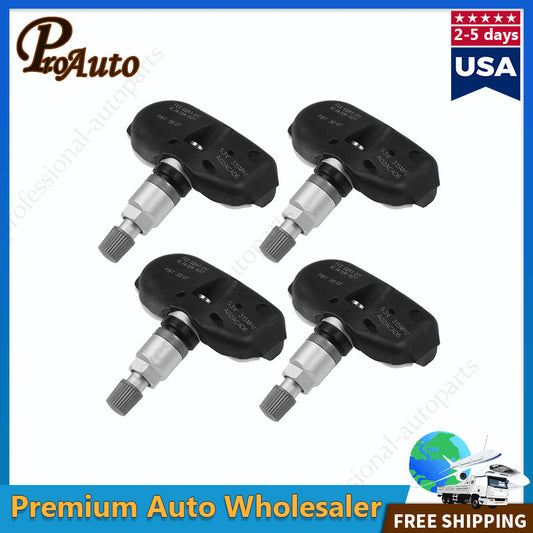 4PCS Tire Pressure Sensor TPMS 06421-S3V-A04 for Honda Odyssey for Acura MDX RL TL