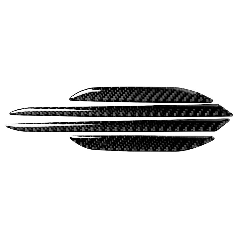 for Audi for A4 2017-19 Carbon Fiber Door Loudspeaker Decorative Cover Trim Sticker