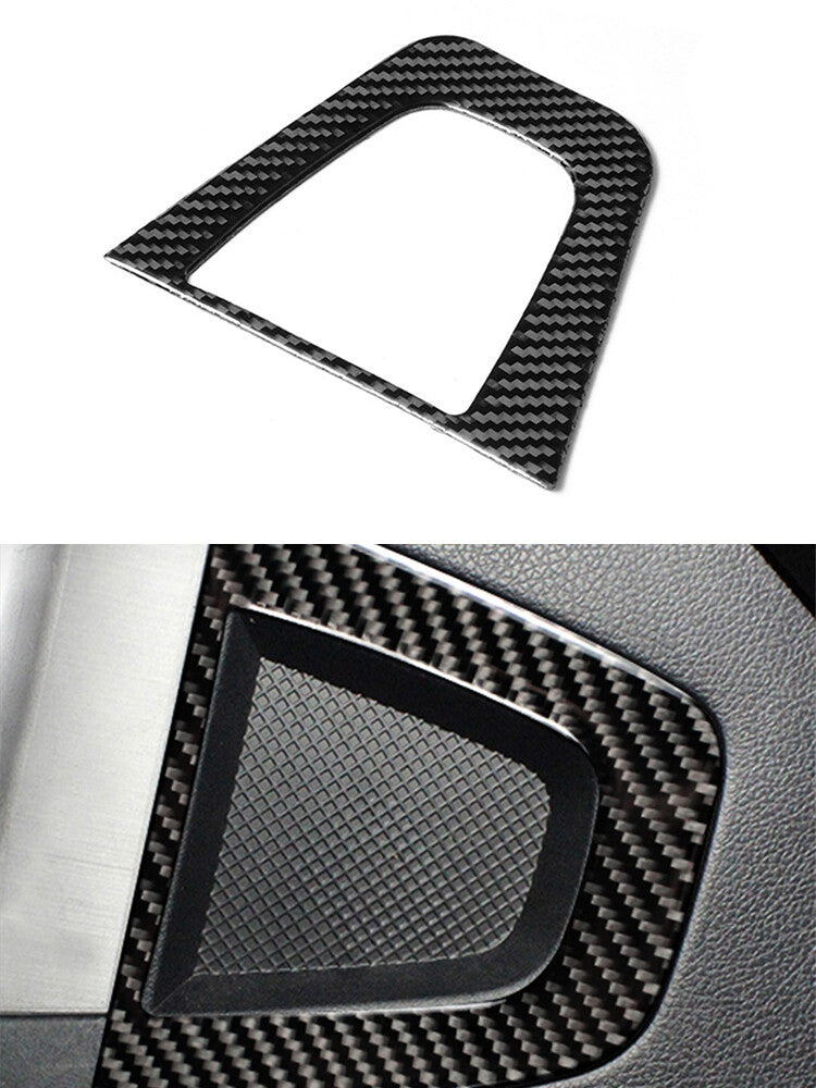 loud speaker panel trim interior carbon fiber sticker for subaru forester 13-18