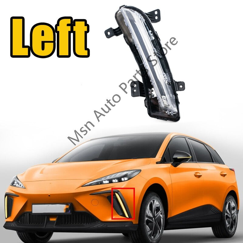 Left Front Fog Light Daytime Running Light For Europe for MG Mulan MG4 EV 2022 2023
