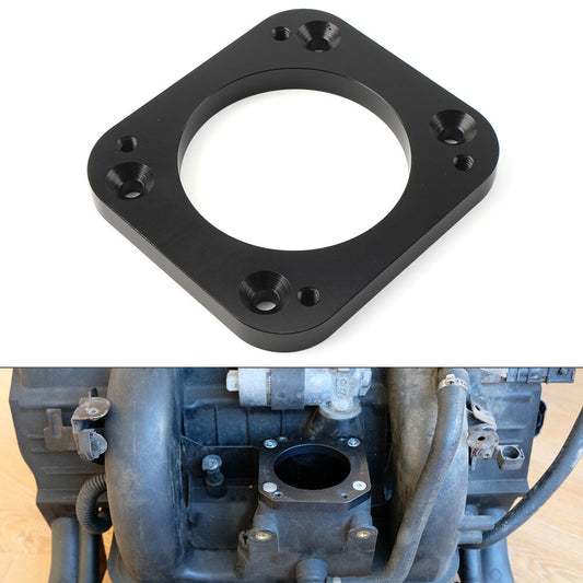 Drosselklappen-Adapter f¨¹r for BMW M54B30 f¨¹r M50B25 Ansaugrohr M50 M54 Schwarz
