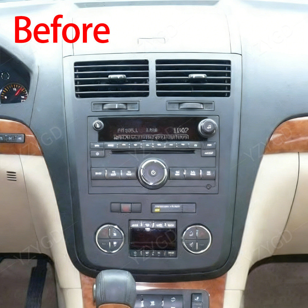Android Auto Carplay for Saturn Outlook 2007-2010 Car Radio Stereo GPS Screen BT