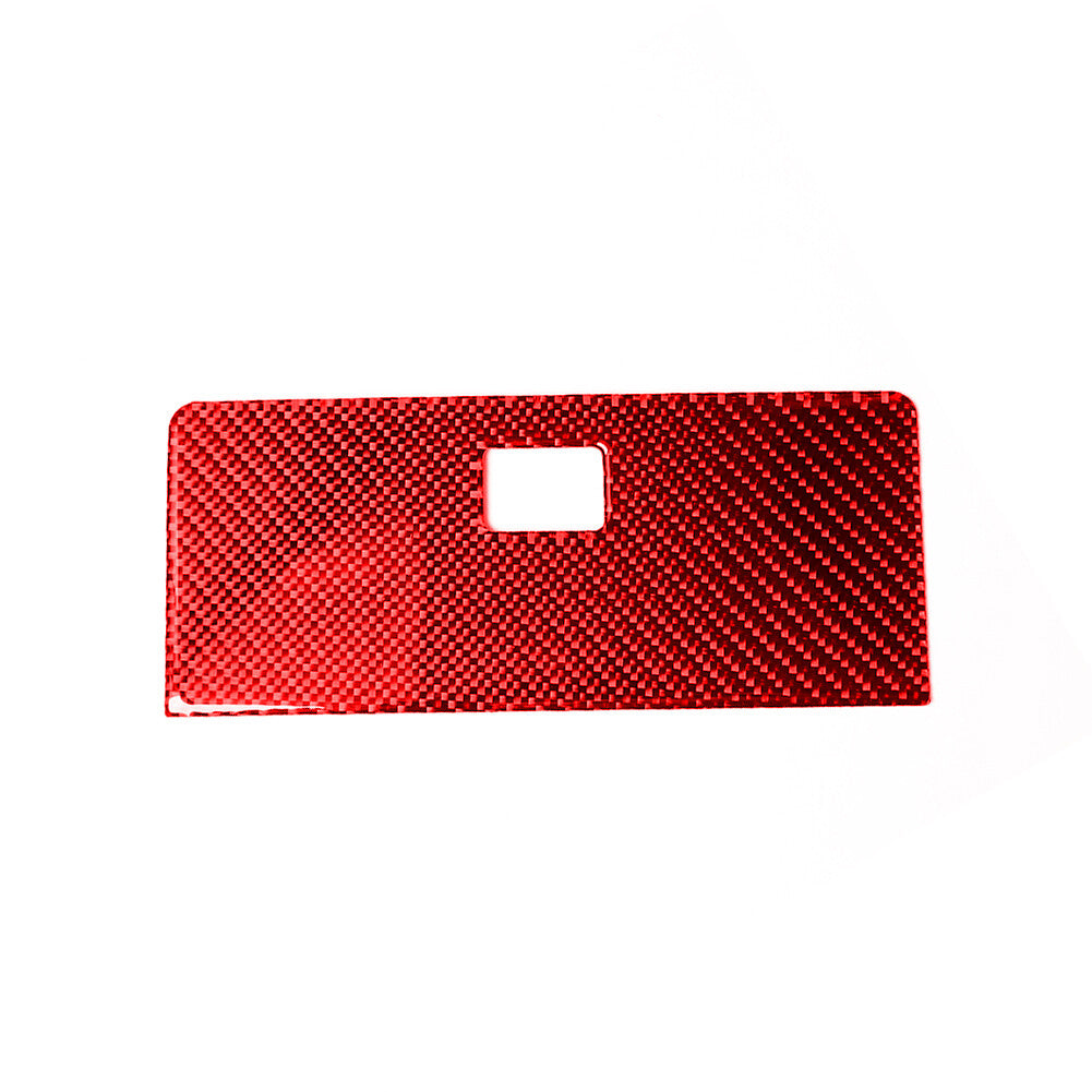 Central Storage Panel Trim Interior Carbon Fiber for Dodge Journey 09-10 SXT Red