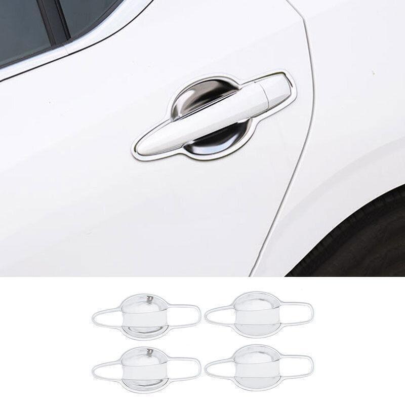 for Nissan Sentra 20-23 Steel Silver Exterior Side Door Bowl Moulding Cover Trim