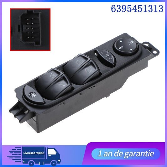 COMMANDE LEVE VITRE 10 BROCHES POUR for MERCEDES VITO VIANO W639 A6395451313 NEUF