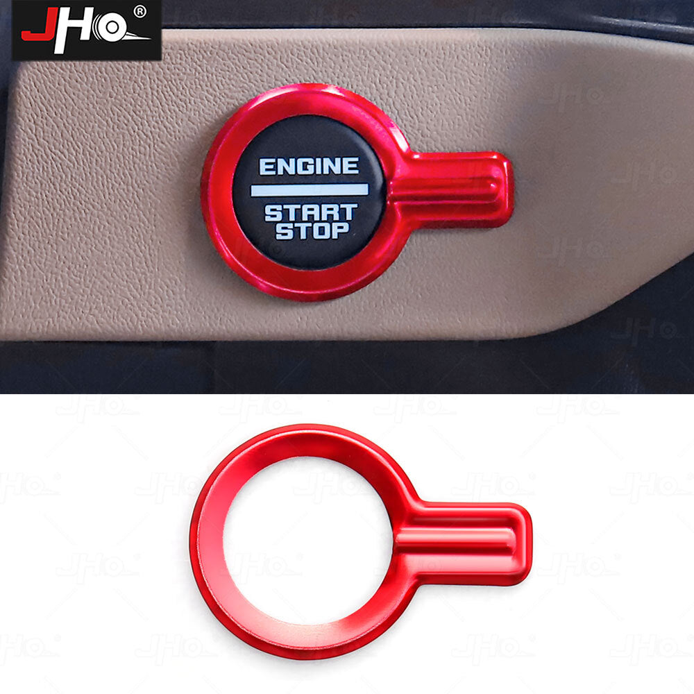 for Ford Bronco Car Engine Start Stop Push Button Cover Switch Decorative Trim