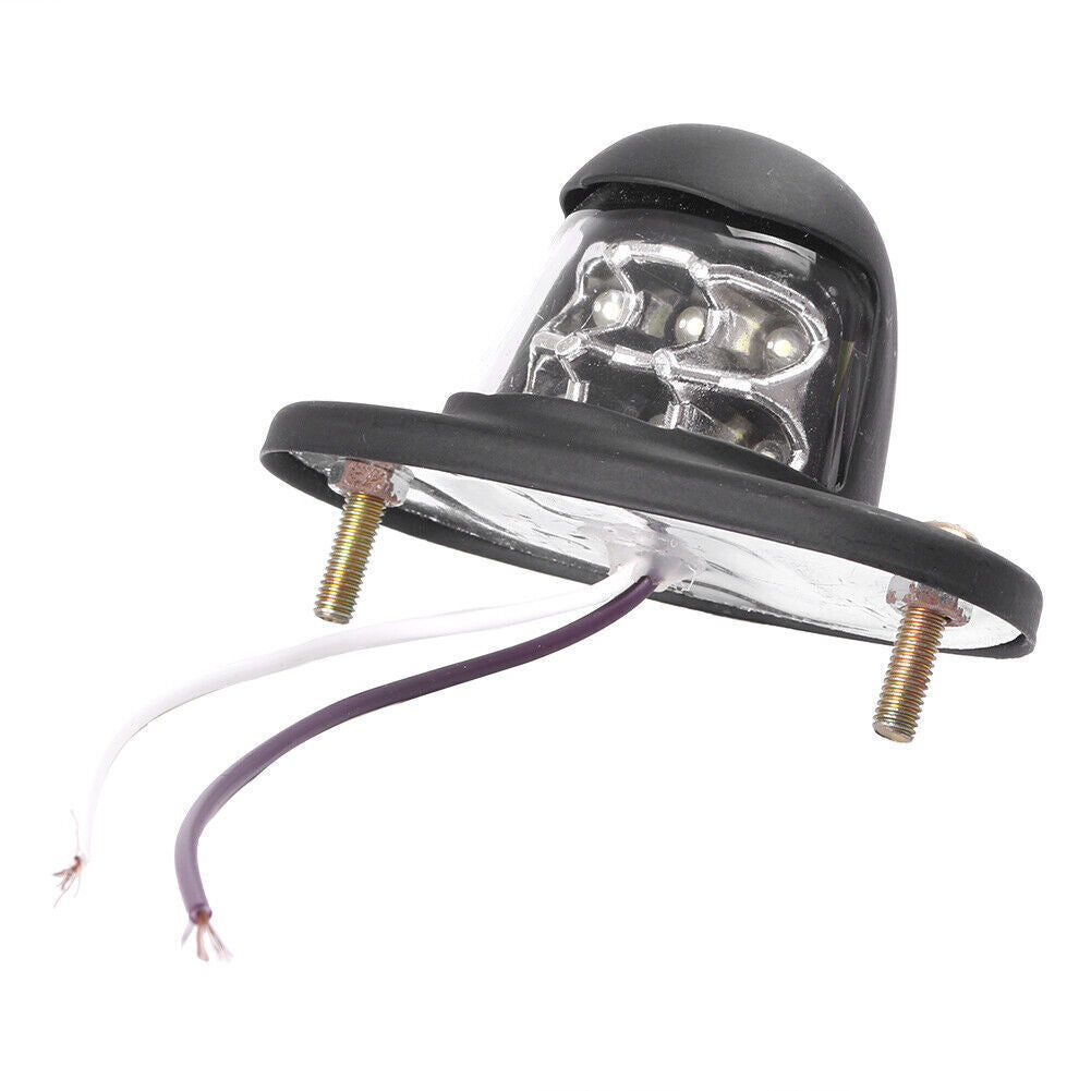 LED Truck License Plate Lights Door Lights Rear Tag Lamp Universal for Car White