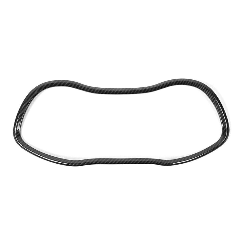 Dashboard Instrument Trim Strip Carbon Fiber Cover for Dodge for Challenger 2015-19