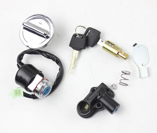 aftermarket Gas Cap 4 wire Key Switch Lock kits for Honda DAX CT70 ST70 Bikes