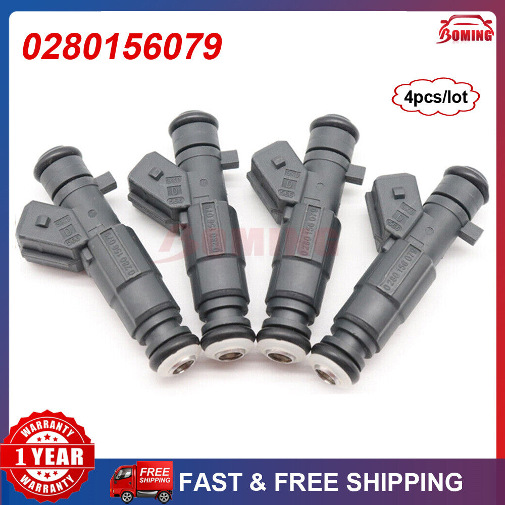 4 pieces of 0280156079 turbo fuel connectors for ROVER for MG ZT-T ZS 75 1.8T 1.8LK series.