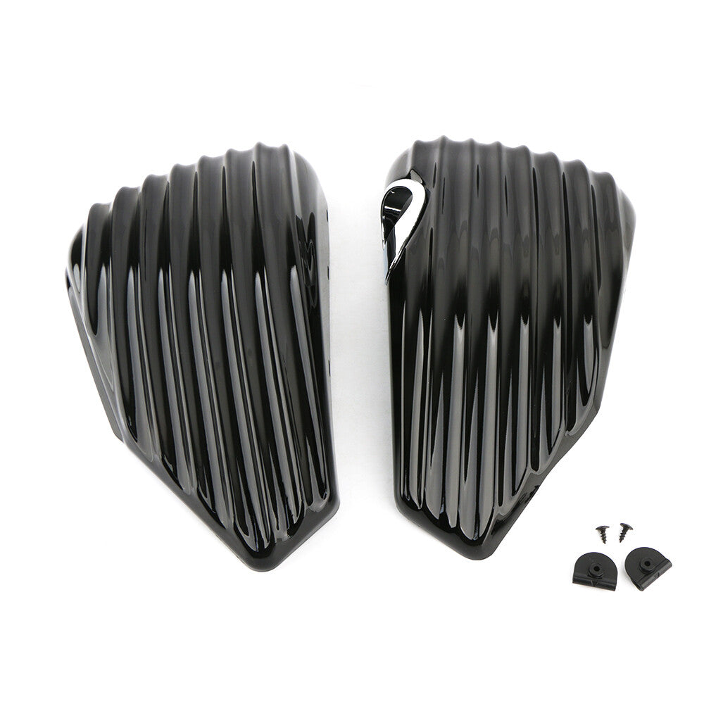 Glossy black fuel tank cap protector for Harley Sportster XL 1200 883