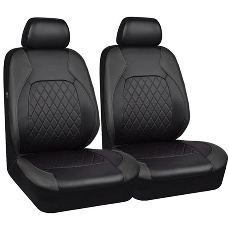 Front Black Car for Seat Covers Leather Protector Accessories Fit for Honda for Civic