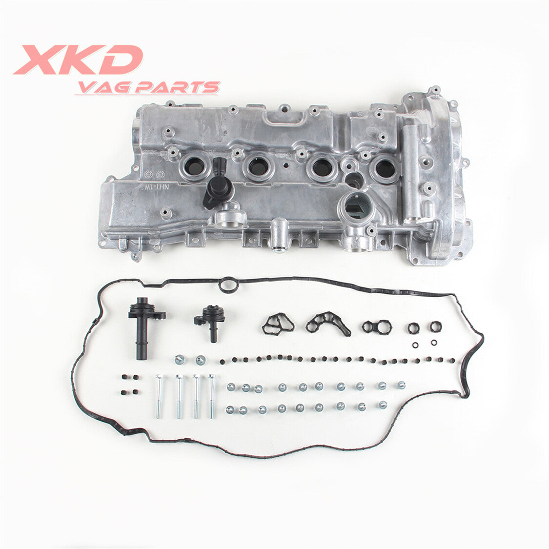 2.0T aluminum alloy engine valve cover and gasket suitable for Cadillac CTS and for Chevrolet Malibu.