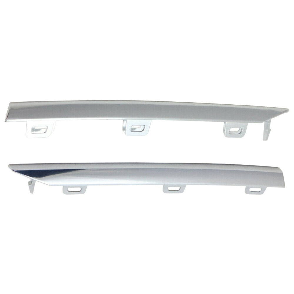 Fits for 2013-2014 for Cadillac ATS New Front Fog Lamp Molding LEFT RIGHT Chrome