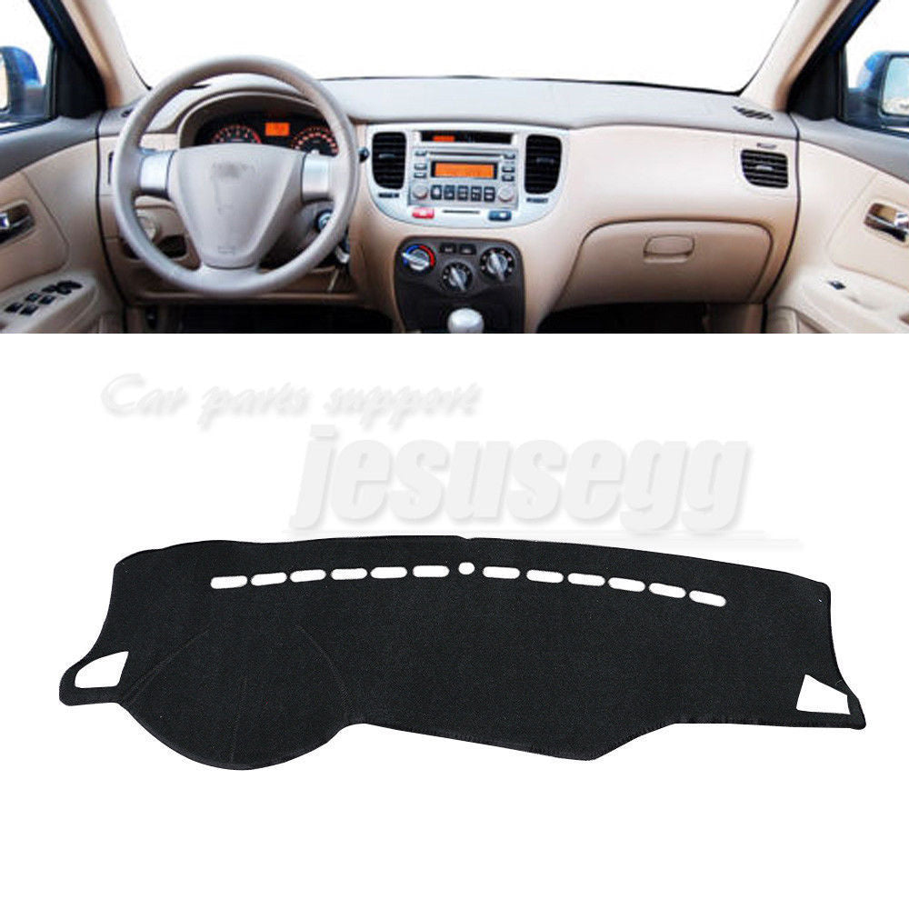 for Kia Rio Rio5 2006-2011 Front Dashmat Pad Dashboard Sun Shade Cover Carpet