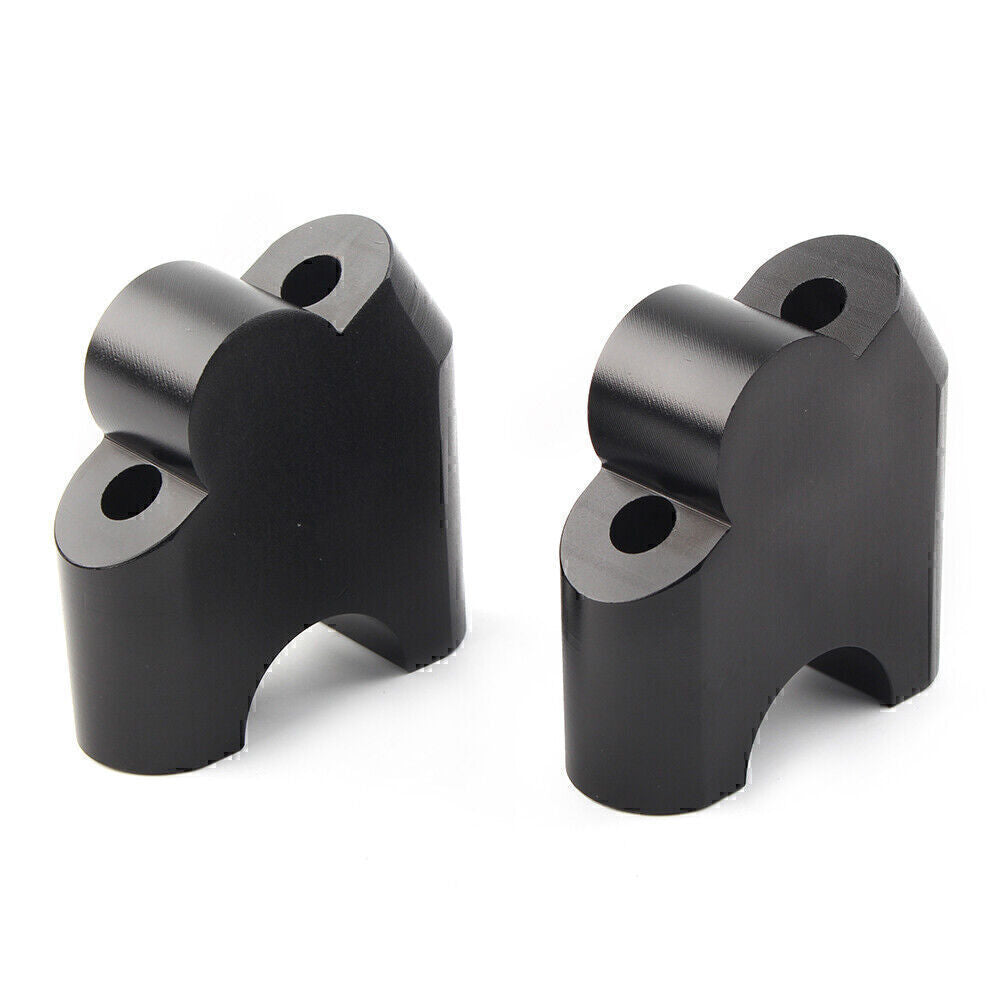 for BMW F800R 2015-2017 HandleBar Bar Risers Mount Clamp Adapter Black