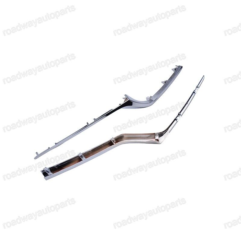 Front Bumper Headlight Chrome Molding Cover Trim Fit for Honda CR-V EU 2019-2020