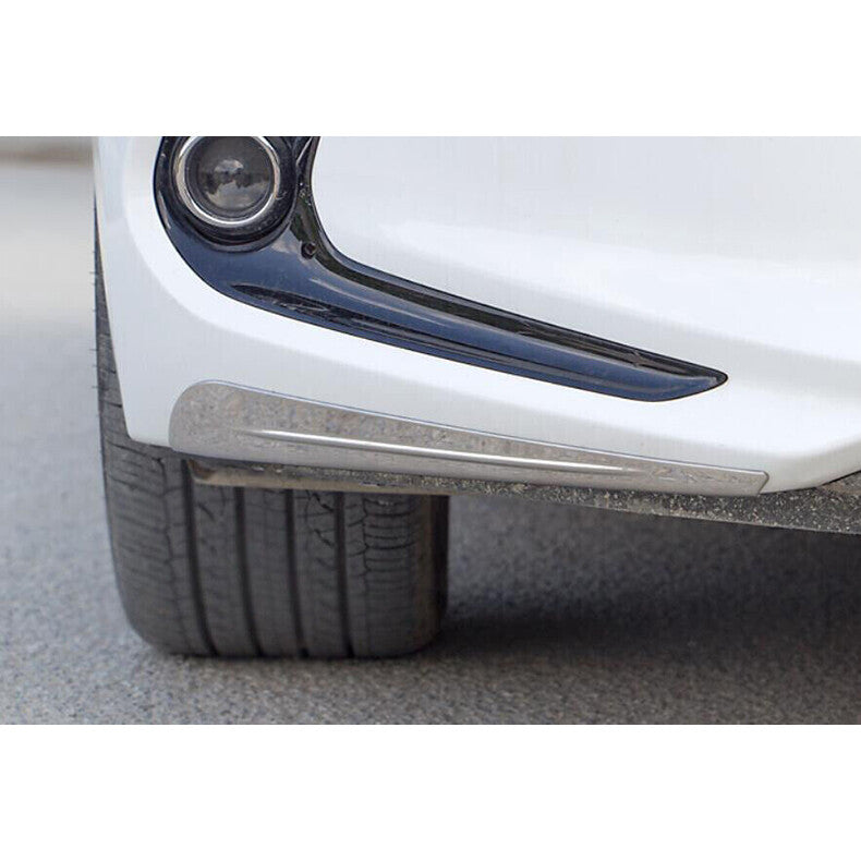 for Hyundai for Elantra 2017-2018 silver Front Bumper Lip Chin Spoiler Splitter trim
