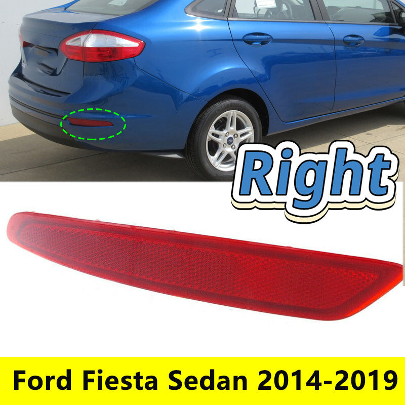 for Ford Fiesta 2014-2019 Sedan Right Rear Bumper Reflector light BS7Z13A565B