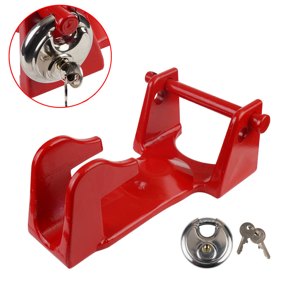 Gooseneck Trailer Hitch Lock TL-50 Coupler LockKeyed Padlock for Heavy Trailers