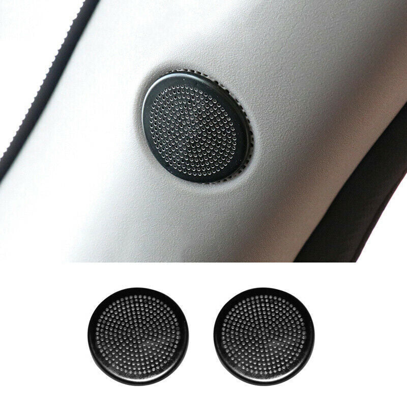 for Nissan Sentra Sylphy 2020-22 Black Steel Front A Pillar Speaker Cover Trim