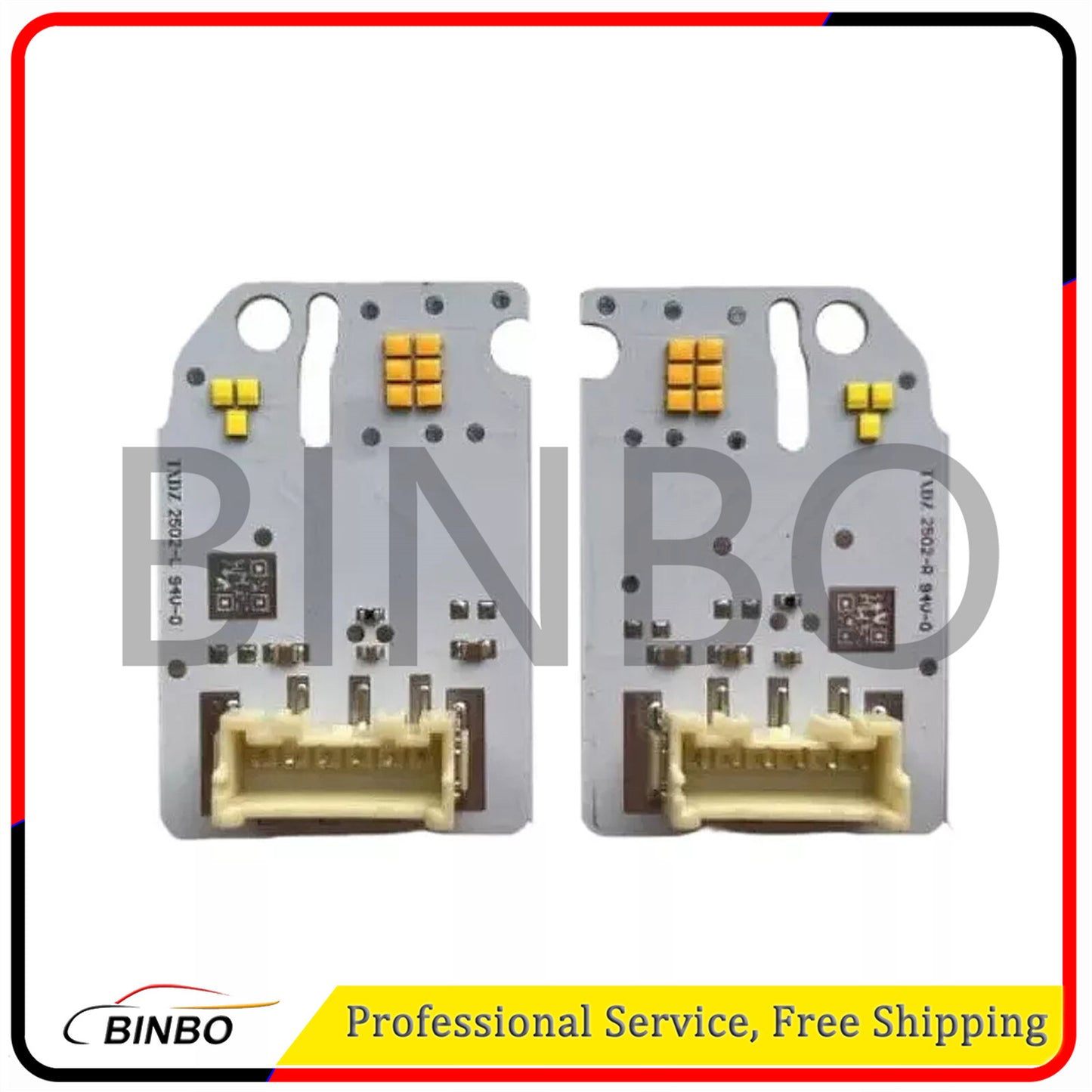 Yellow Angel Eye DRL LED Boards for BMW F44 Gran Coupe 228iX M235iX 2020-2024