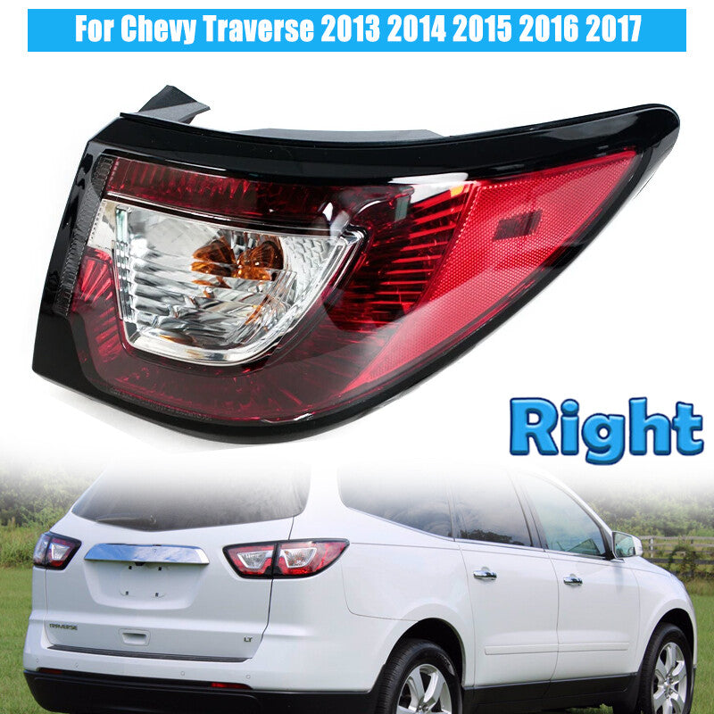 Right Outer Tail Light Rear Brake Stop Lamp for Chevrolet Traverse 2013-2017