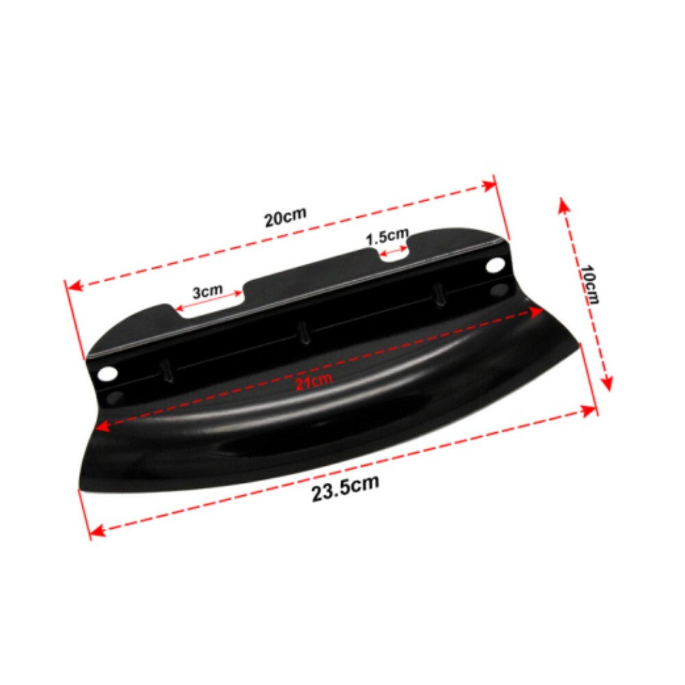 Black Lower Triple Tree Wind Deflector Fit for Harley Touring Street Glide 14-23
