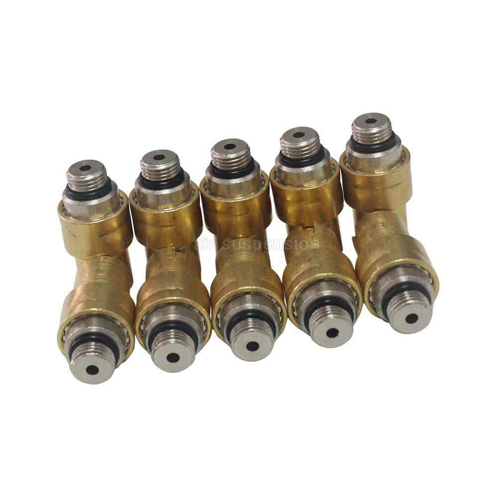 10pcs Pressure Valve Connectors for Audi for A8 D4 A6 C7 Front Air Suspension Shock