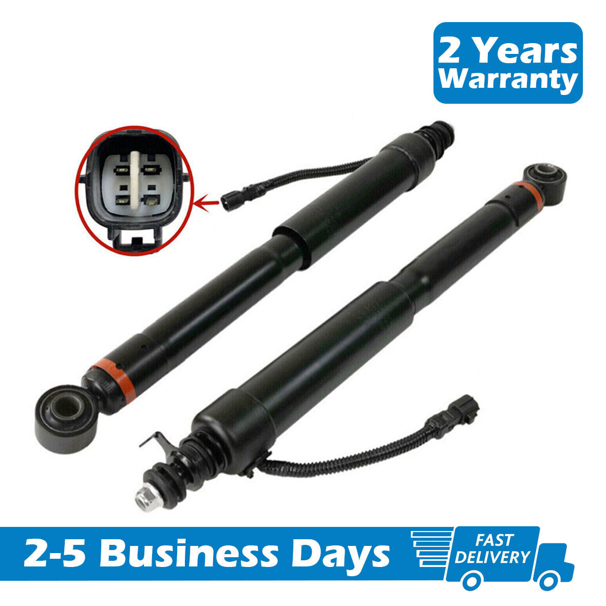 Two rear shock absorber struts are suitable for Lexus GX470 and for Toyota for Land Cruiser Prado 120.