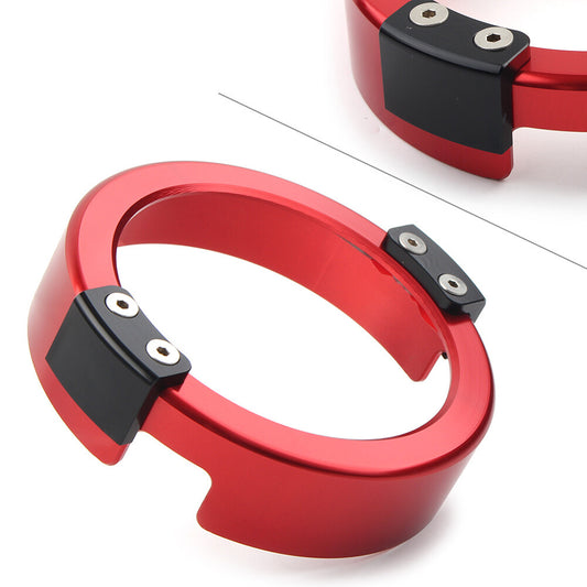 Speedometer Gauge Meter Guard Ring Cover for Honda REBEL CMX300 2021 Red+Black