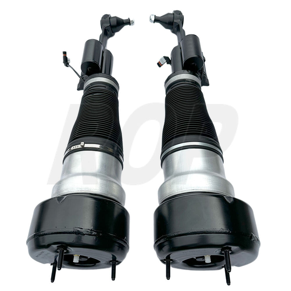 Pair Front LeftRight Air Suspension Shock for Mercedes S-Class W216 W221 4MATIC