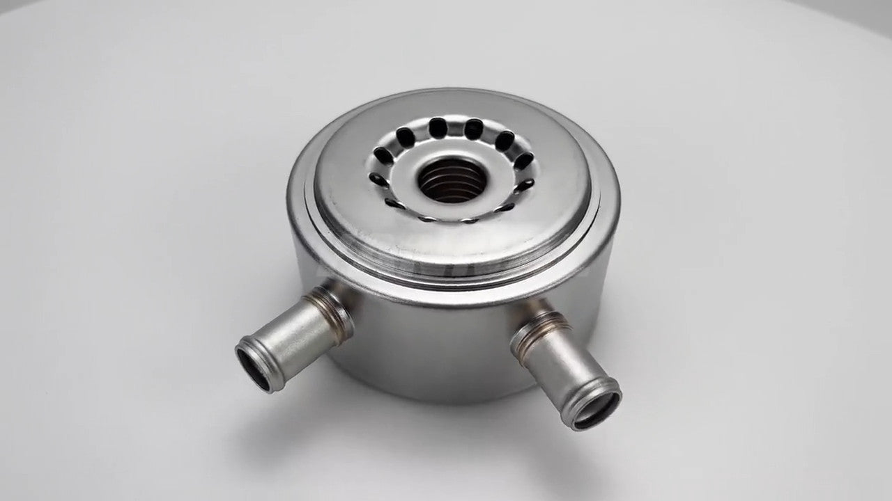 new 1J500-37013 oil cooler core for Kubota V3800 engine.