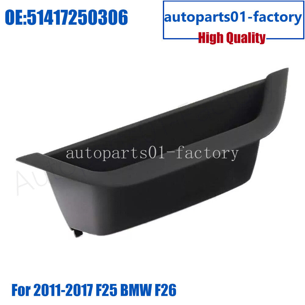 1Black Front Left Door Interior Handle Pull Trim For 2011-2017 F25 for BMW F26