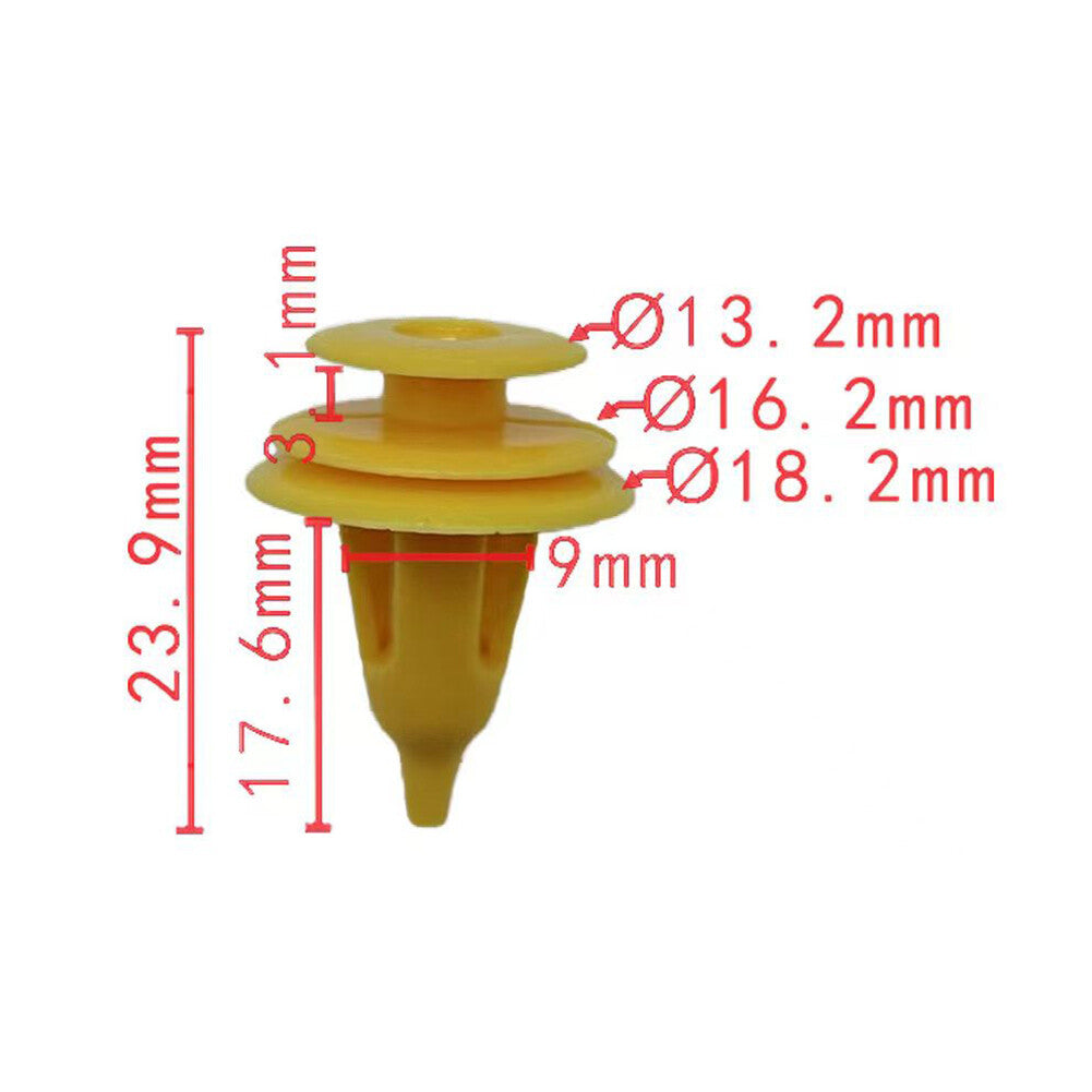 10 Car Interior Door Panel Trim Retainer Clips for Toyota