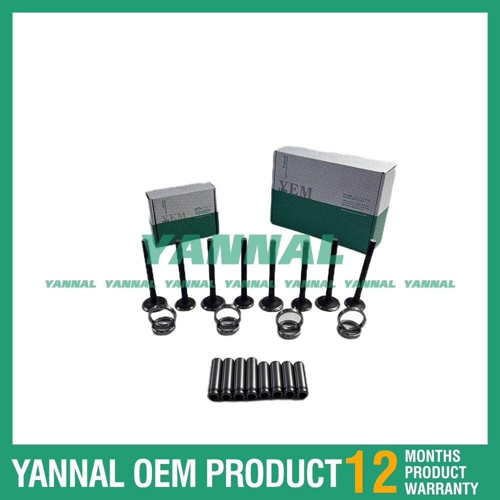The all-new 4G63 intake and exhaust valve rail for seat kit is suitable for Mitsubishi GP25N LPG forklifts.