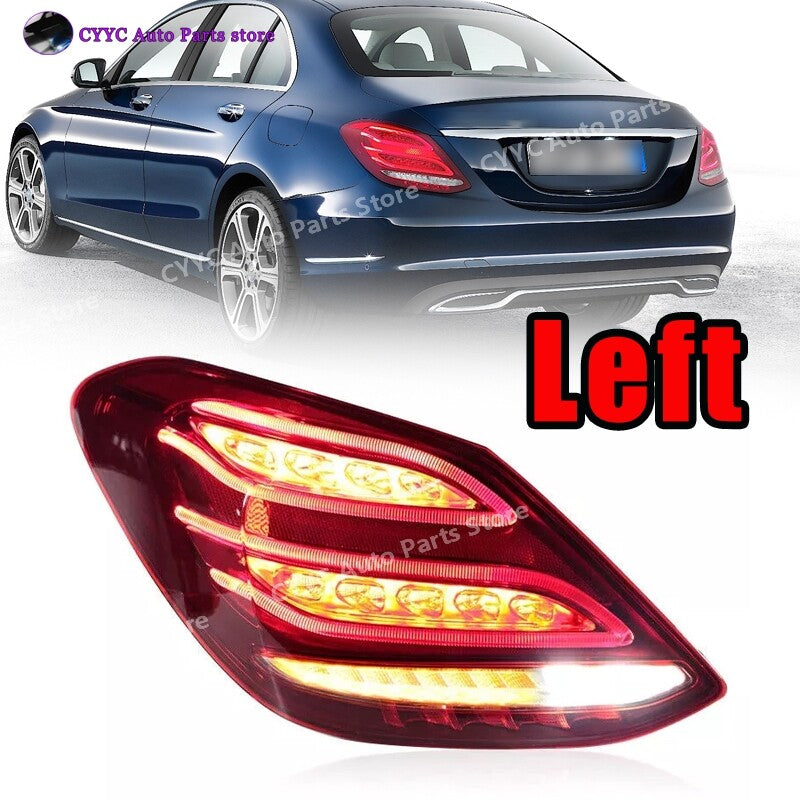 for Mercedes-Benz C-class W205 2014-2018 Left Turn Signal Light Rear Tail Lights