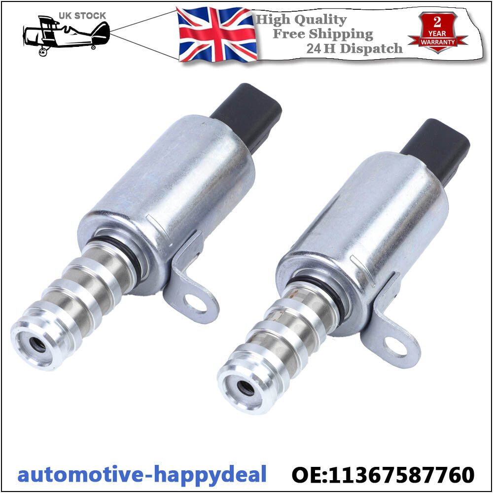 2X Variable Valve Vanos Timing Solenoid for Mini One Cooper S JCW 1.6 Petrol
