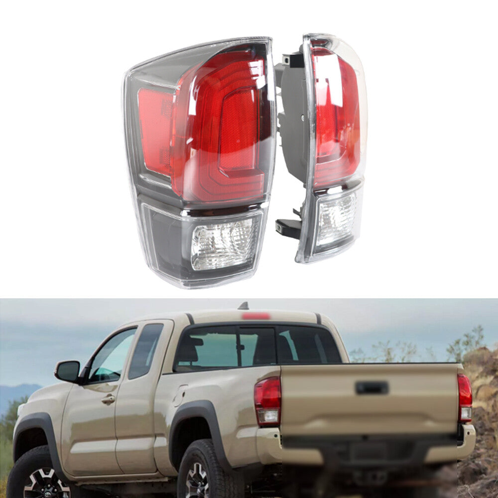 LED Tail Lights For 2016-2021 for Toyota Tacoma Rear Lights Brake Turn Signal Lamps