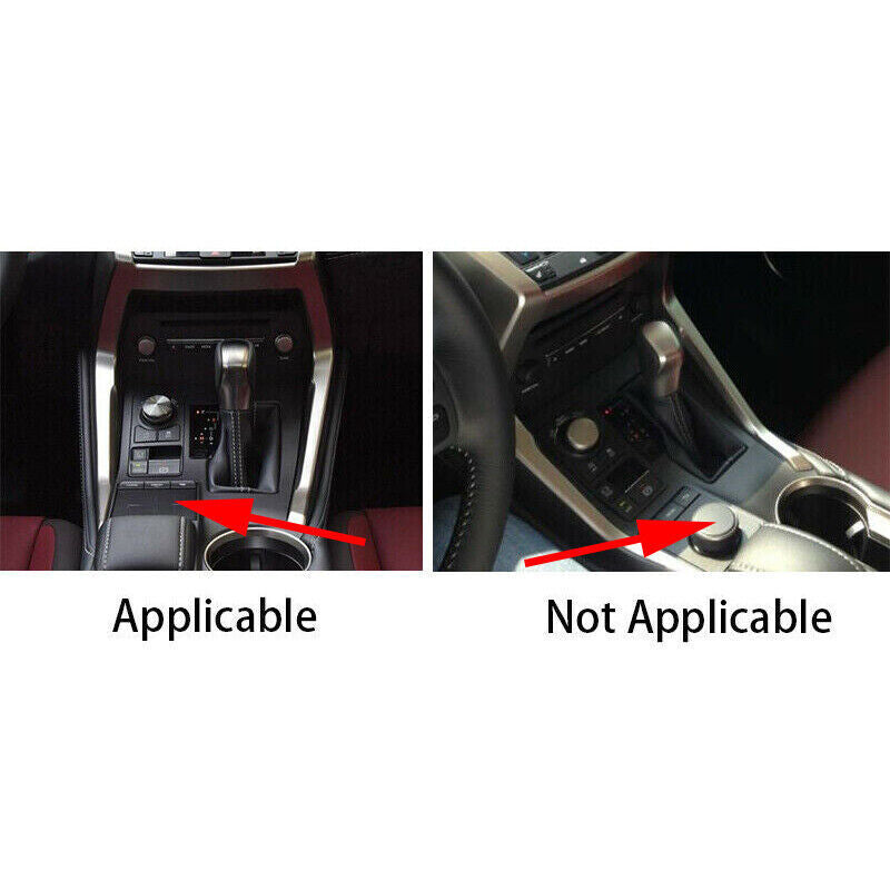 Carbon Fiber Center Console Panel Trim for Lexus NX200t 300h 2015-21