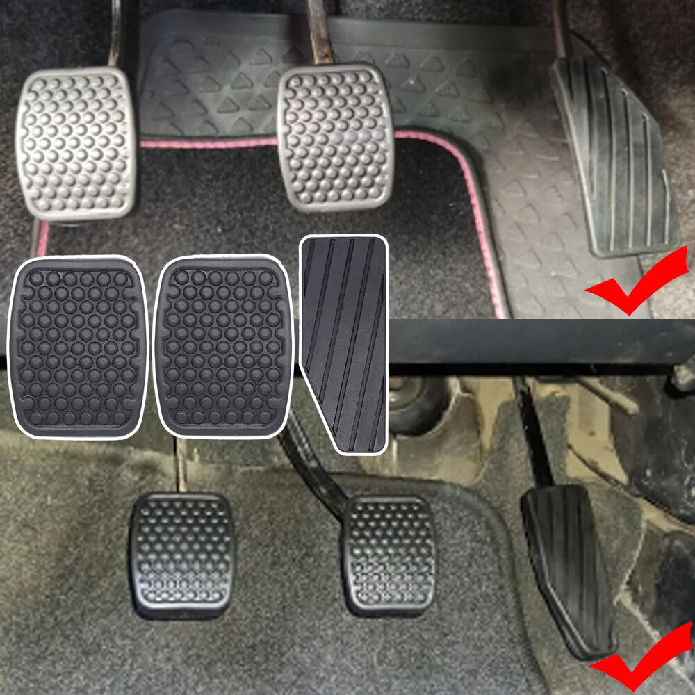 3Pcs For Matiz Brake Clutch Accelerator Pedal Rubber Pad Cover 4945160B00