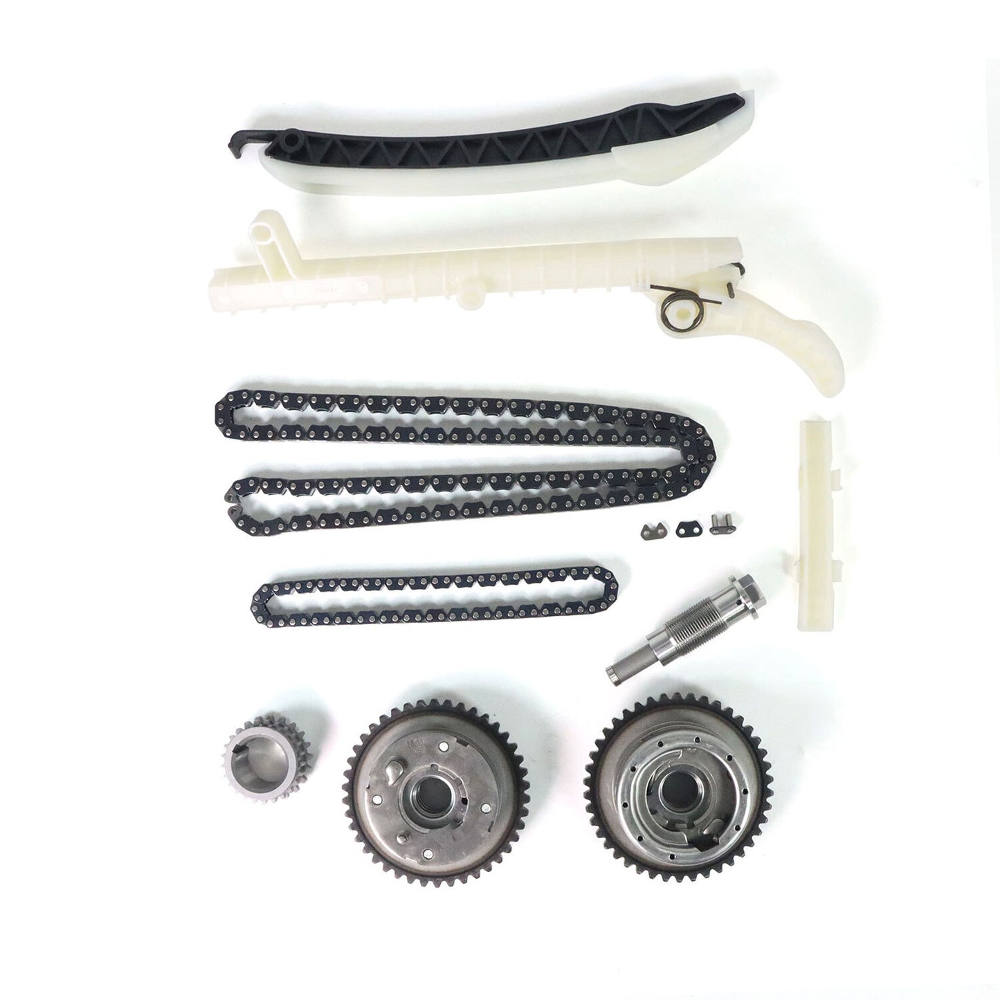 Timing Chain Kit + 2PCS VVT Gears for Mercedes-Benz CLA250 E250 GLK200 E200 C300