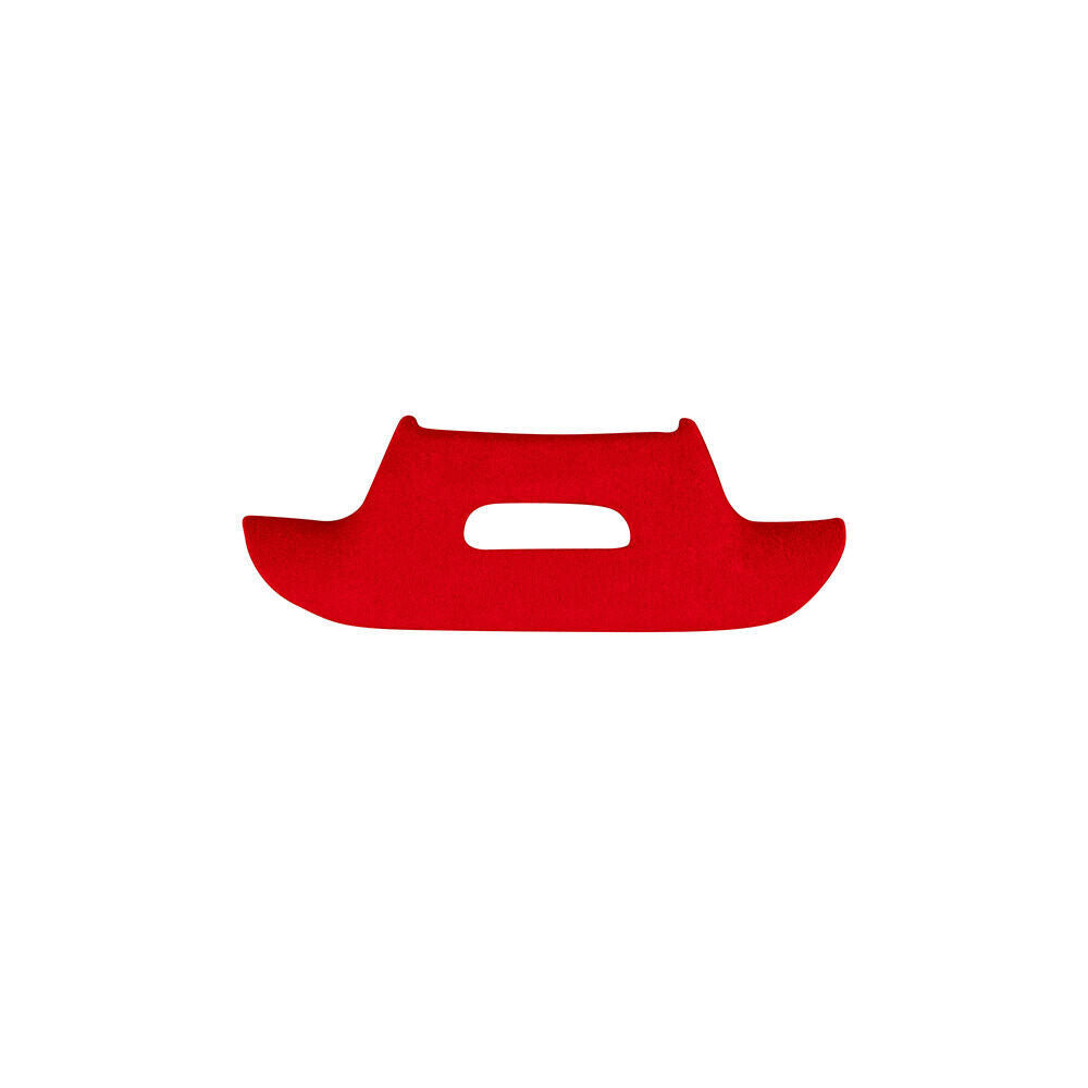 Steering Wheel U Type Cover Trim 1PCS Fit for Chevrolet Camaro 2016-20 Red Suede