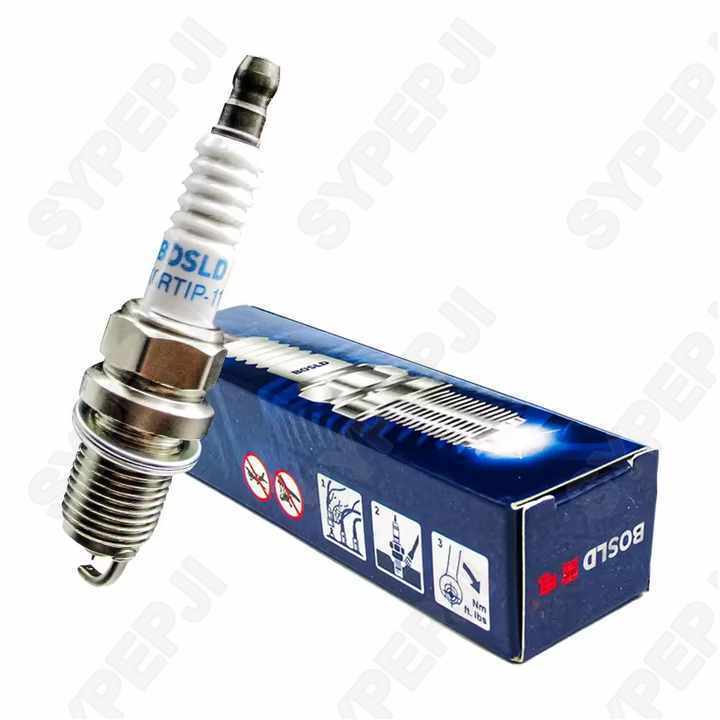 4 spark plugs for Santa Fe, Sonata, Tiburon XG350, Amanti Sedona 27410-37100 - new