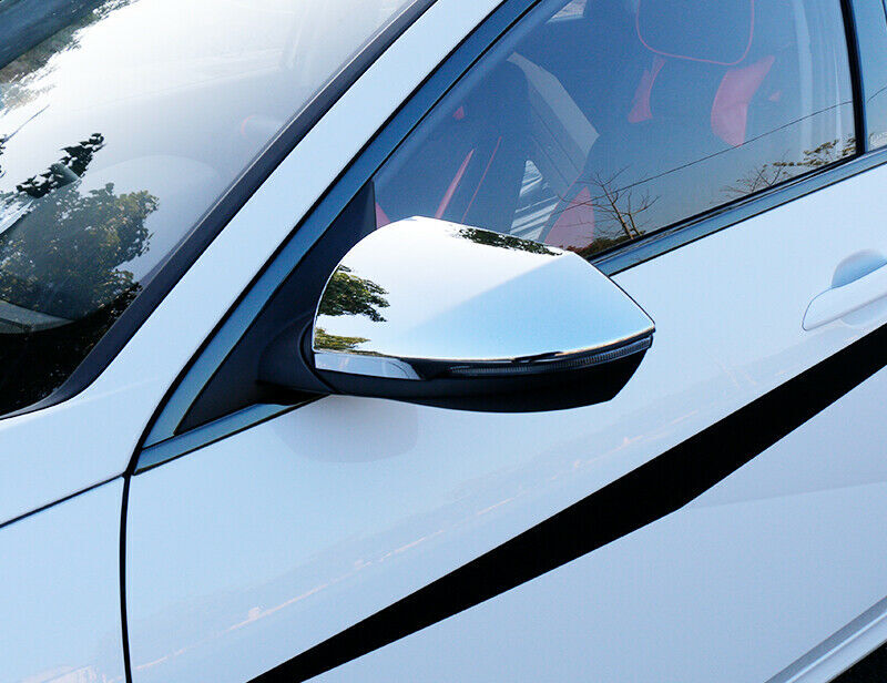 Chrome Rearview Side Door Mirror Cover Caps Trim for Hyundai for Elantra 2021-2023
