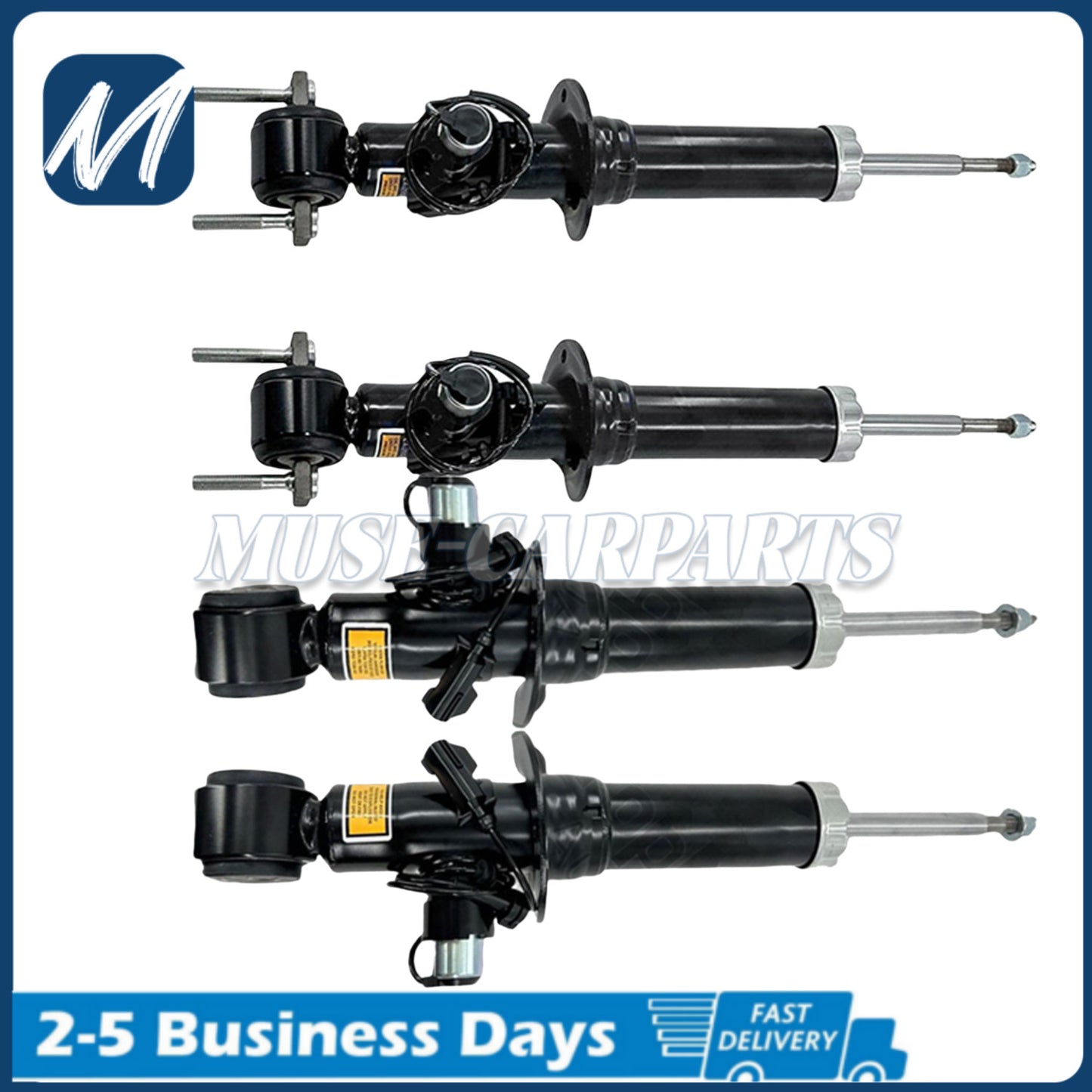 4x Front & Rear Shock Absorbers Adaptive Fit for Chevrolet for Corvette C5 5.7L 1997-02