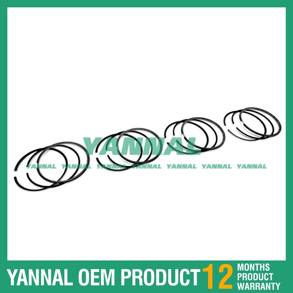 4 new 1004-40TA Piston Ring Kit STD for Perkins Diesel Engines