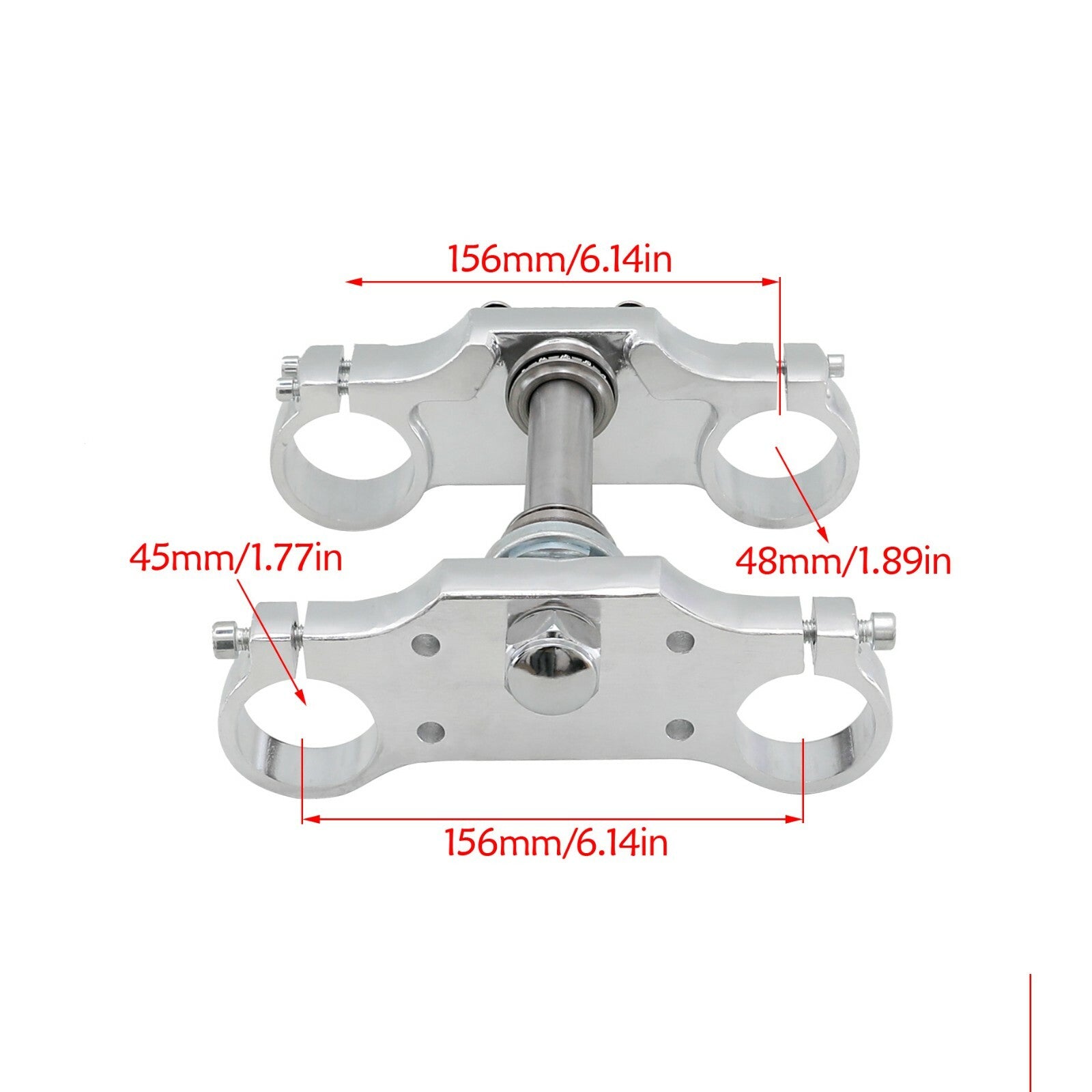45/48 mm front triple clamp for Apollo XR70 SSR 110CC 125CC mountain bikes